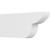 Ekena Millwork Standard Crestline Rafter Tail - Primed Polyurethane - RFTP04X10X24CRE