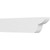 Ekena Millwork Standard Crestline Rafter Tail - Primed Polyurethane - RFTP05X10X42CRE