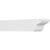 Ekena Millwork Standard Crestline Rafter Tail - Primed Polyurethane - RFTP06X06X30CRE
