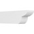 Ekena Millwork Standard Crestline Rafter Tail - Primed Polyurethane - RFTP06X08X24CRE