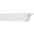 Ekena Millwork Standard Del Monte Rafter Tail - Primed Polyurethane - RFTP06X08X42DEL