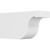 Ekena Millwork Standard Del Monte Rafter Tail - Primed Polyurethane - RFTP06X10X20DEL