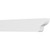 Ekena Millwork Standard Greensboro Rafter Tail - Primed Polyurethane - RFTP03X06X30GRN