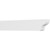Ekena Millwork Standard Greensboro Rafter Tail - Primed Polyurethane - RFTP03X06X36GRN