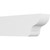 Ekena Millwork Standard Greensboro Rafter Tail - Primed Polyurethane - RFTP04X06X16GRN
