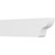 Ekena Millwork Standard Greensboro Rafter Tail - Primed Polyurethane - RFTP04X08X30GRN