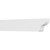 Ekena Millwork Standard Greensboro Rafter Tail - Primed Polyurethane - RFTP04X08X42GRN