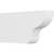 Ekena Millwork Standard Greensboro Rafter Tail - Primed Polyurethane - RFTP04X10X20GRN