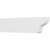 Ekena Millwork Standard Greensboro Rafter Tail - Primed Polyurethane - RFTP04X10X42GRN