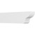 Ekena Millwork Standard Greensboro Rafter Tail - Primed Polyurethane - RFTP05X08X30GRN