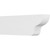 Ekena Millwork Standard Greensboro Rafter Tail - Primed Polyurethane - RFTP05X10X30GRN