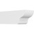 Ekena Millwork Standard Greensboro Rafter Tail - Primed Polyurethane - RFTP06X06X16GRN