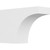 Ekena Millwork Standard Huntington Rafter Tail - Primed Polyurethane - RFTP04X08X12HUN