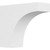 Ekena Millwork Standard Huntington Rafter Tail - Primed Polyurethane - RFTP04X10X12HUN