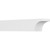 Ekena Millwork Standard Huntington Rafter Tail - Primed Polyurethane - RFTP06X06X30HUN