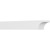 Ekena Millwork Standard Huntington Rafter Tail - Primed Polyurethane - RFTP06X06X42HUN