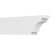 Ekena Millwork Standard Mediterranean Rafter Tail - Primed Polyurethane - RFTP03X06X20MED