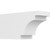 Ekena Millwork Standard Mediterranean Rafter Tail - Primed Polyurethane - RFTP04X06X12MED