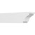 Ekena Millwork Standard Mediterranean Rafter Tail - Primed Polyurethane - RFTP04X06X24MED