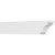 Ekena Millwork Standard Mediterranean Rafter Tail - Primed Polyurethane - RFTP05X08X42MED