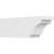 Ekena Millwork Standard Mediterranean Rafter Tail - Primed Polyurethane - RFTP06X08X24MED