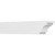 Ekena Millwork Standard Mediterranean Rafter Tail - Primed Polyurethane - RFTP06X08X42MED