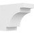 Ekena Millwork Standard Mediterranean Rafter Tail - Primed Polyurethane - RFTP06X10X12MED