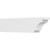 Ekena Millwork Standard Mediterranean Rafter Tail - Primed Polyurethane - RFTP06X10X42MED