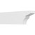 Ekena Millwork Standard Monterey Rafter Tail - Primed Polyurethane - RFTP03X06X20MON