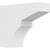 Ekena Millwork Standard Monterey Rafter Tail - Primed Polyurethane - RFTP04X10X12MON