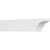 Ekena Millwork Standard Monterey Rafter Tail - Primed Polyurethane - RFTP05X06X30MON