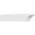 Ekena Millwork Standard Monterey Rafter Tail - Primed Polyurethane - RFTP05X06X36MON