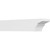 Ekena Millwork Standard Monterey Rafter Tail - Primed Polyurethane - RFTP06X06X30MON