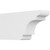 Ekena Millwork Standard New Brighton Rafter Tail - Primed Polyurethane - RFTP03X06X12NEB