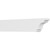 Ekena Millwork Standard New Brighton Rafter Tail - Primed Polyurethane - RFTP03X06X30NEB