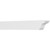Ekena Millwork Standard New Brighton Rafter Tail - Primed Polyurethane - RFTP04X06X42NEB