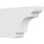 Ekena Millwork Standard New Brighton Rafter Tail - Primed Polyurethane - RFTP04X10X16NEB