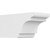 Ekena Millwork Standard New Brighton Rafter Tail - Primed Polyurethane - RFTP06X06X12NEB