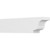 Ekena Millwork Standard Newport Rafter Tail - Primed Polyurethane - RFTP04X06X24NEW