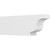 Ekena Millwork Standard Newport Rafter Tail - Primed Polyurethane - RFTP04X08X24NEW