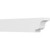 Ekena Millwork Standard Newport Rafter Tail - Primed Polyurethane - RFTP05X08X36NEW