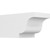 Ekena Millwork Standard Newport Rafter Tail - Primed Polyurethane - RFTP06X06X12NEW