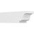 Ekena Millwork Standard Newport Rafter Tail - Primed Polyurethane - RFTP06X06X20NEW