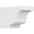 Ekena Millwork Standard Newport Rafter Tail - Primed Polyurethane - RFTP06X08X12NEW