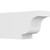 Ekena Millwork Standard Newport Rafter Tail - Primed Polyurethane - RFTP06X10X20NEW