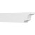 Ekena Millwork Standard Newport Rafter Tail - Primed Polyurethane - RFTP06X10X42NEW