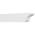 Ekena Millwork Standard Pescadero Rafter Tail - Primed Polyurethane - RFTP04X06X30PEC