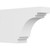 Ekena Millwork Standard Pescadero Rafter Tail - Primed Polyurethane - RFTP04X10X16PEC