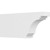 Ekena Millwork Standard Pescadero Rafter Tail - Primed Polyurethane - RFTP04X10X24PEC