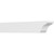 Ekena Millwork Standard Pescadero Rafter Tail - Primed Polyurethane - RFTP05X06X36PEC